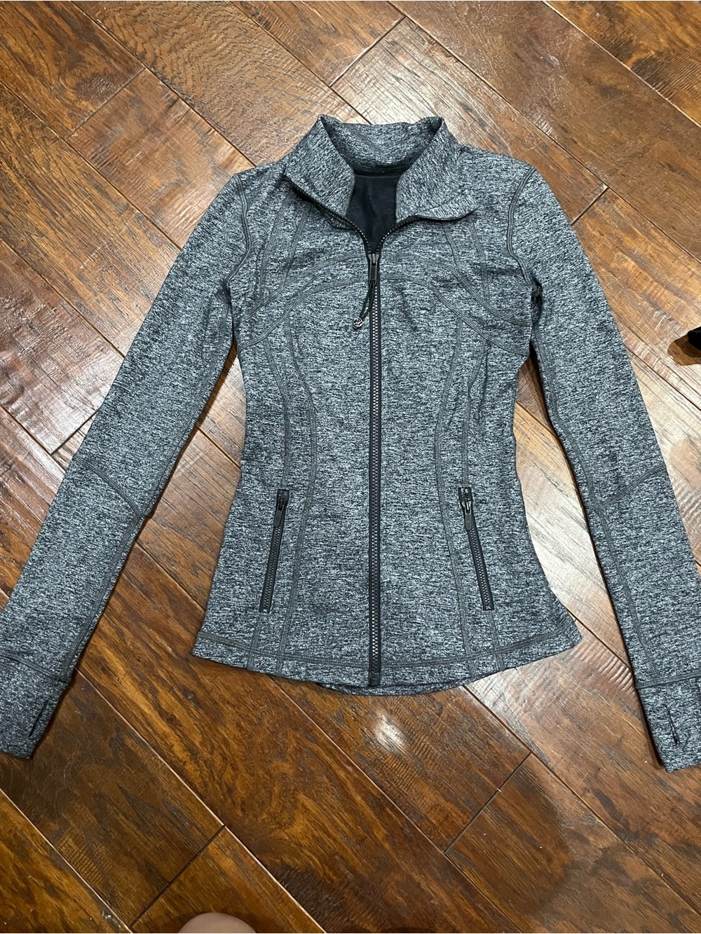 Women’s Gray Lululemon Zip-Up Define Jacket